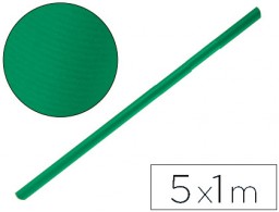 Papel kraft verjurado Liderpapel verde musgo rollo 5x1 m.