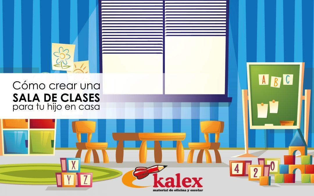 Cómo crear una sala de clases para tu hijo en casa