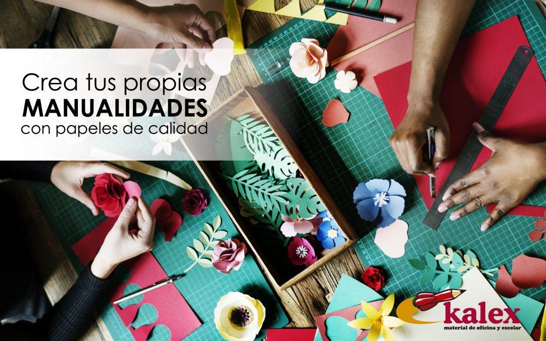 Crea tus propias manualidades con papeles de calidad