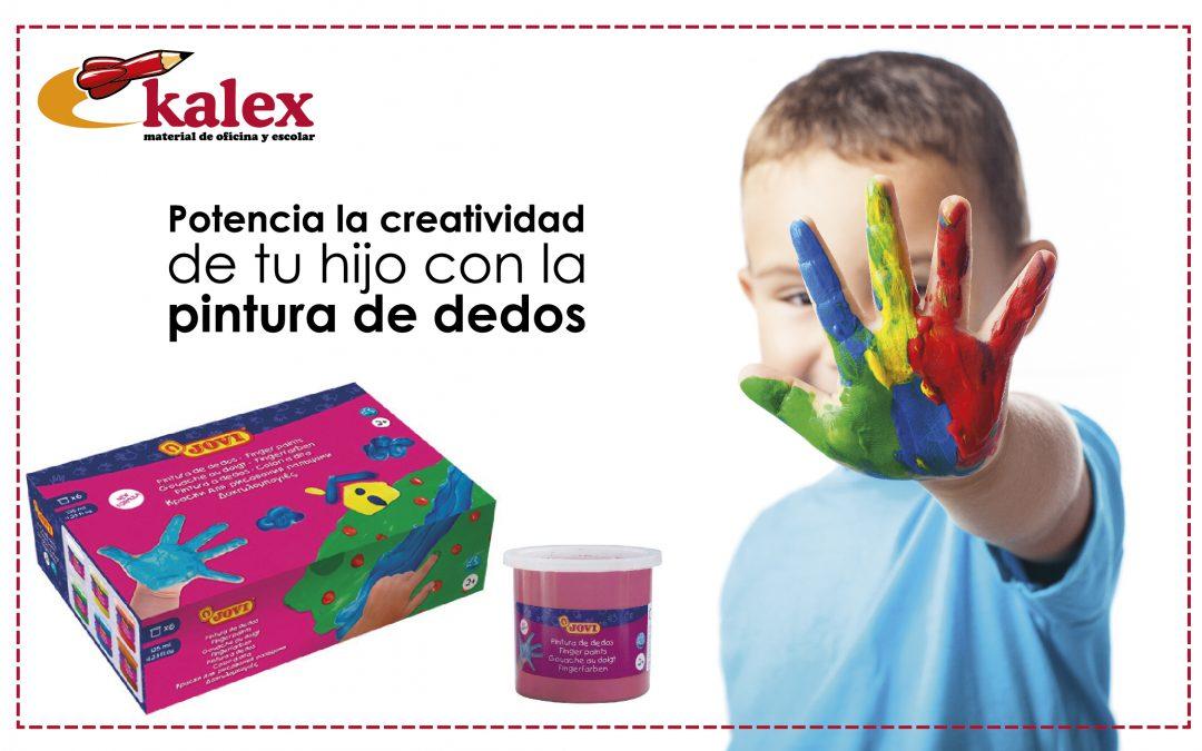 Potencia la creatividad de tu hijo con la pintura de dedos