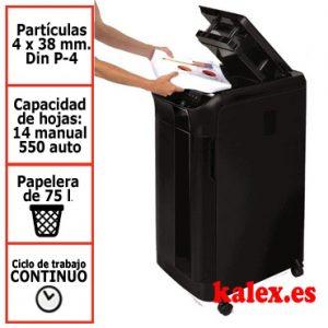 Destructora de papel Fellowes 550CL