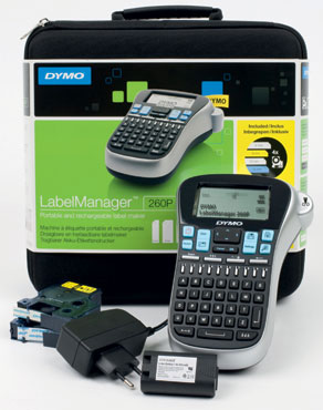 Dymo LabelManager 260P con maletín + 2 cintas &S0879560