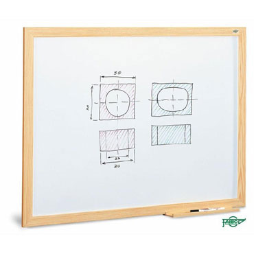 Pizarra blanca estratificada 100 x 200 cm. Faibo &400-7INDT