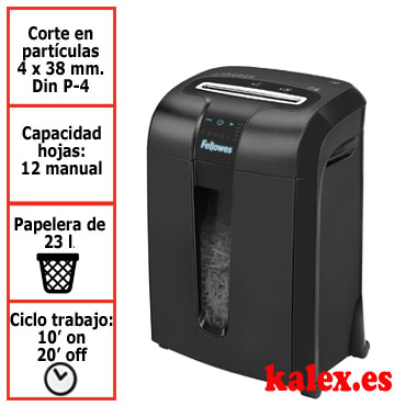 Destructora de papel Fellowes 73Ci uso profesional