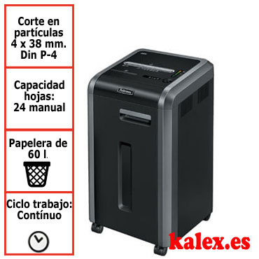 Destructora de papel Fellowes 225Ci departamental