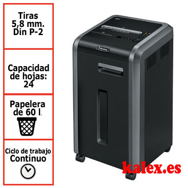 Destructora de papel Fellowes 225i departamental