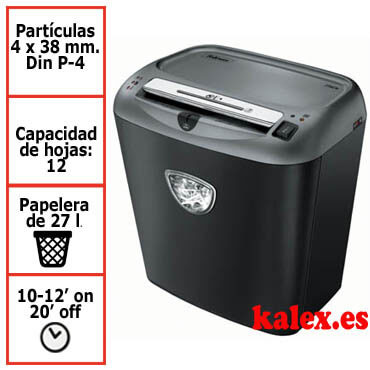 Comprar destructora Fellowes 75Cs 4675001 - KALEX