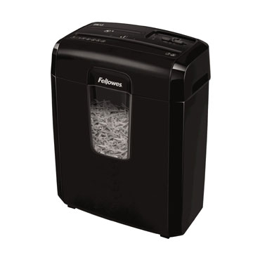 Destructora papel Fellowes 8CD negra uso moderado &4692101