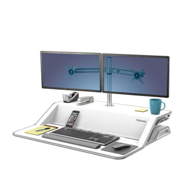 Brazo 2 monitores Sit Stand Lotus Fellowes 8042901