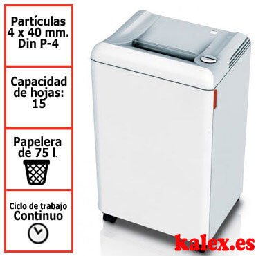 Destructora papel IDEAL 2503C departamental