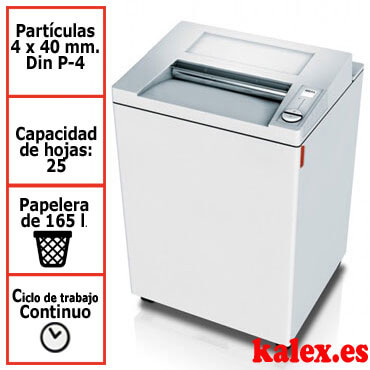 Destructora papel IDEAL 4002C departamental