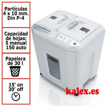 Destructora papel IDEAL 8280 auto-feed uso moderado &82809111