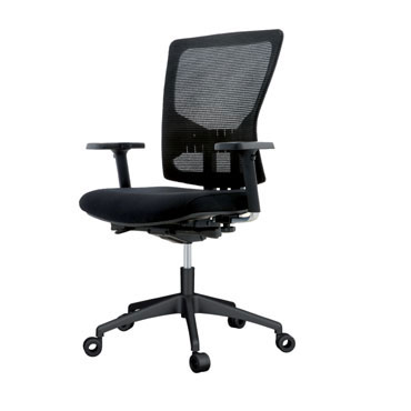 Silla oficina sincronizada 937 negra Rocada RD-937/4N