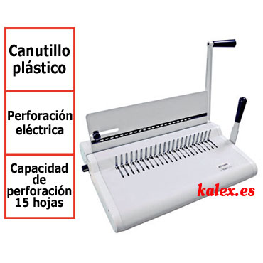 Encuadernadora de canutillo TCC-21 eléctrica Yosan 0509TC21E