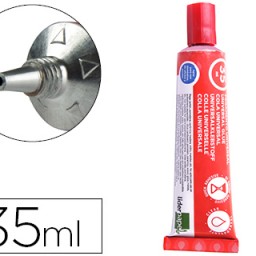 Pegamento universal Liderpapel transparente 35ml.