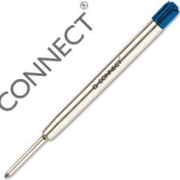 Recambio Q-Connect bolígrafo tipo Parker tinta azul