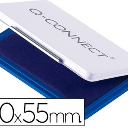 Tampón Q-Connect nº3 90x55mm. azul