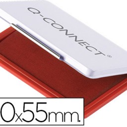 Tampón Q-Connect nº3 90x55mm. rojo