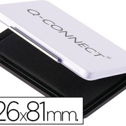 KF15440 Tampón Q-Connect nº1 126x81mm. negro