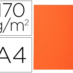 Subcarpeta cartulina reciclada Exacompta A4 naranja 170 g/m²
