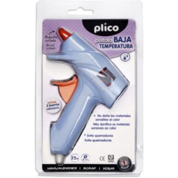 Pistola termofusible Plico baja temperatura 25W