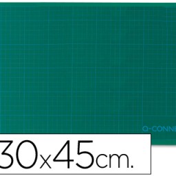 Plancha para corte Q-Connect A3 300x450 mm. Verde