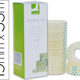 Cinta adhesiva Q-Connect 33m.x19mm.