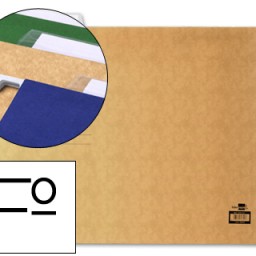 SF01 Carpeta colgante kraft Liderpapel Folio visor superior