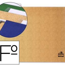 SF03 Carpeta colgante kraft Liderpapel Folio prolongado visor superior