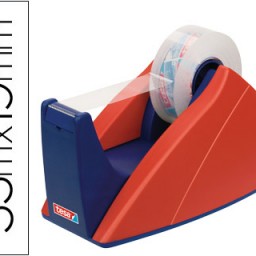 Portarrollos sobremesa tesa rojo-azul