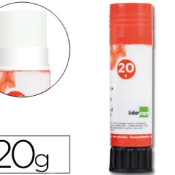 PE02 Pegamento adhesivo en barra Liderpapel 20g.