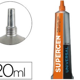 Pegamento universal Supergen transparente 20ml.