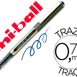 Bolígrafo roller uni-ball eye UB-157 tinta azul 0,7 mm.