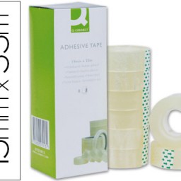 Cinta adhesiva Q-Connect 33m.x15mm.