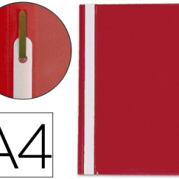 KF01455 Carpeta dossier fastener Q-Connect A4 PVC negro