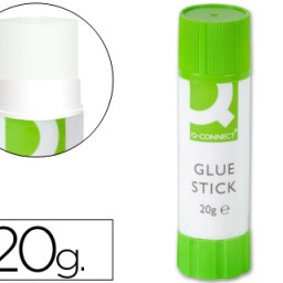 Pegamento adhesivo en barra Q-Connect 20g.