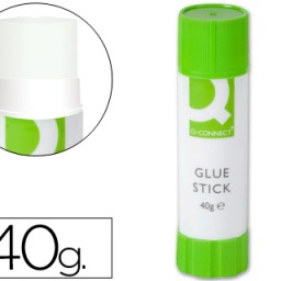 Pegamento adhesivo en barra Q-Connect 40g.