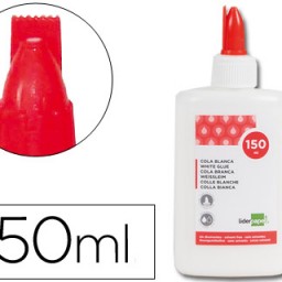Pegamento cola blanca Liderpapel 150ml.