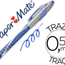 Bolígrafo Paper Mate Flexgrip Elite tinta gel azul