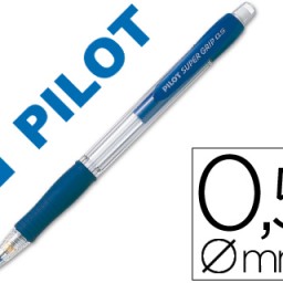 Portaminas Pilot Super Grip 0,5mm. azul