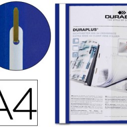Carpeta dossier fastener Durable A4 azul