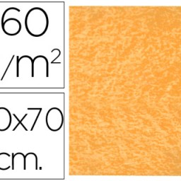 Fieltro Liderpapel 50x70cm. 160g/m² naranja