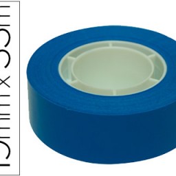 Cinta adhesiva aislante Apli 33m.x19mm. azul