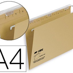 Carpeta colgante kraft Fade Tiki A4