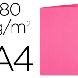 Subcarpeta papel Exacompta A4 fucsia 80 g/m²
