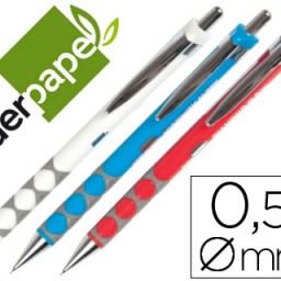 Portaminas Liderpapel Diamond 0,5mm.colores surtidos