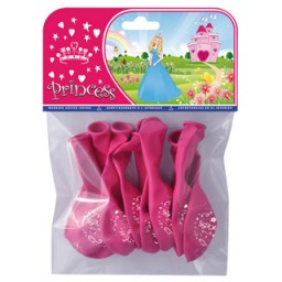 8 globos Princesas