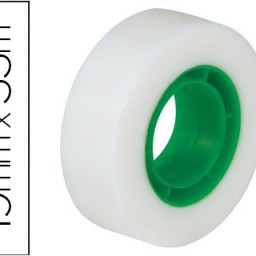 8 cintas adhesivas Q-Connect invisible 33 m.x19 mm.