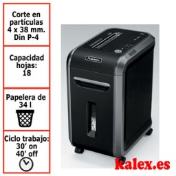 Destructora de papel Fellowes 99Ci profesional