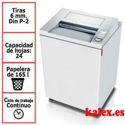 Destructora papel IDEAL 3804S departamental